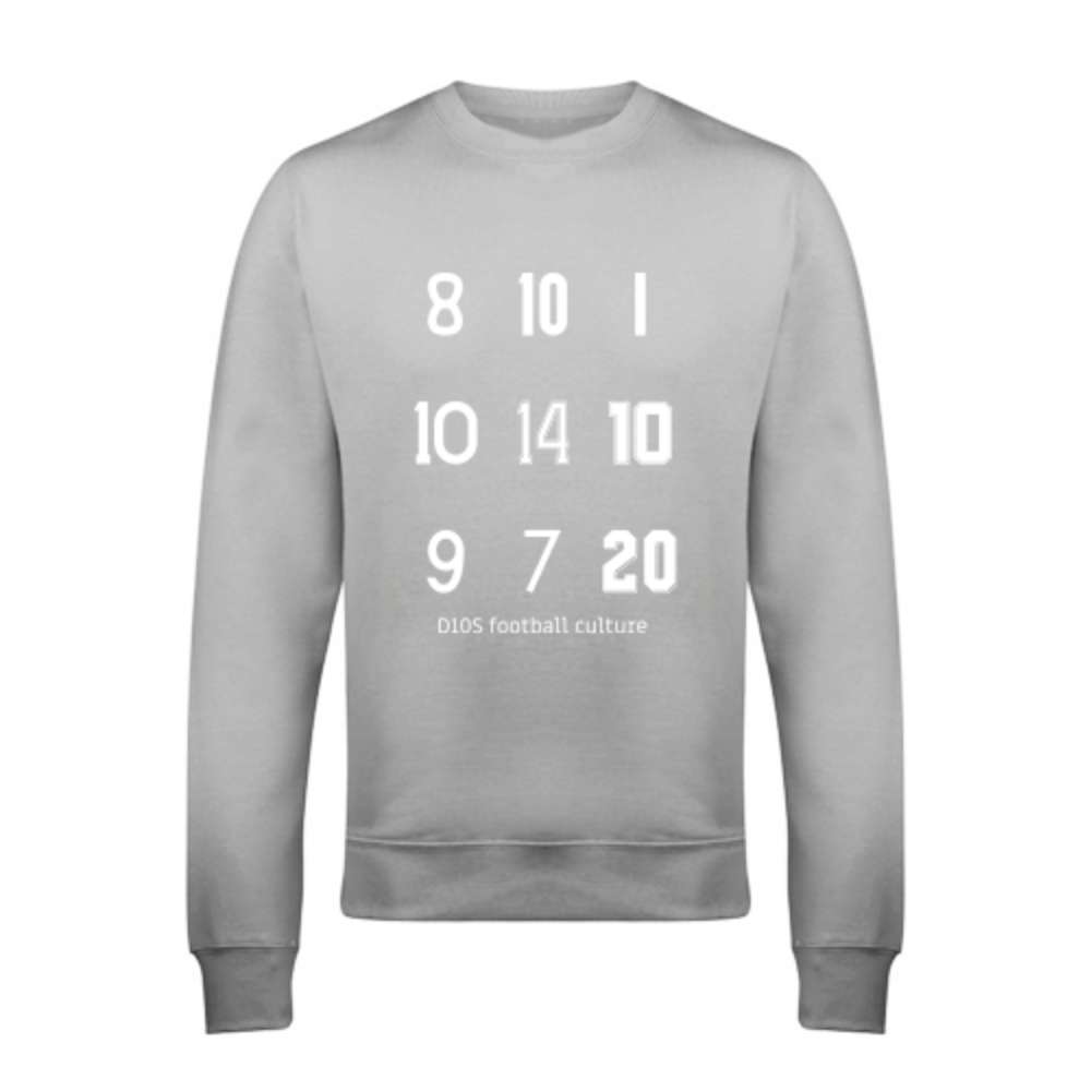 Voetbal sweater - rugnummers