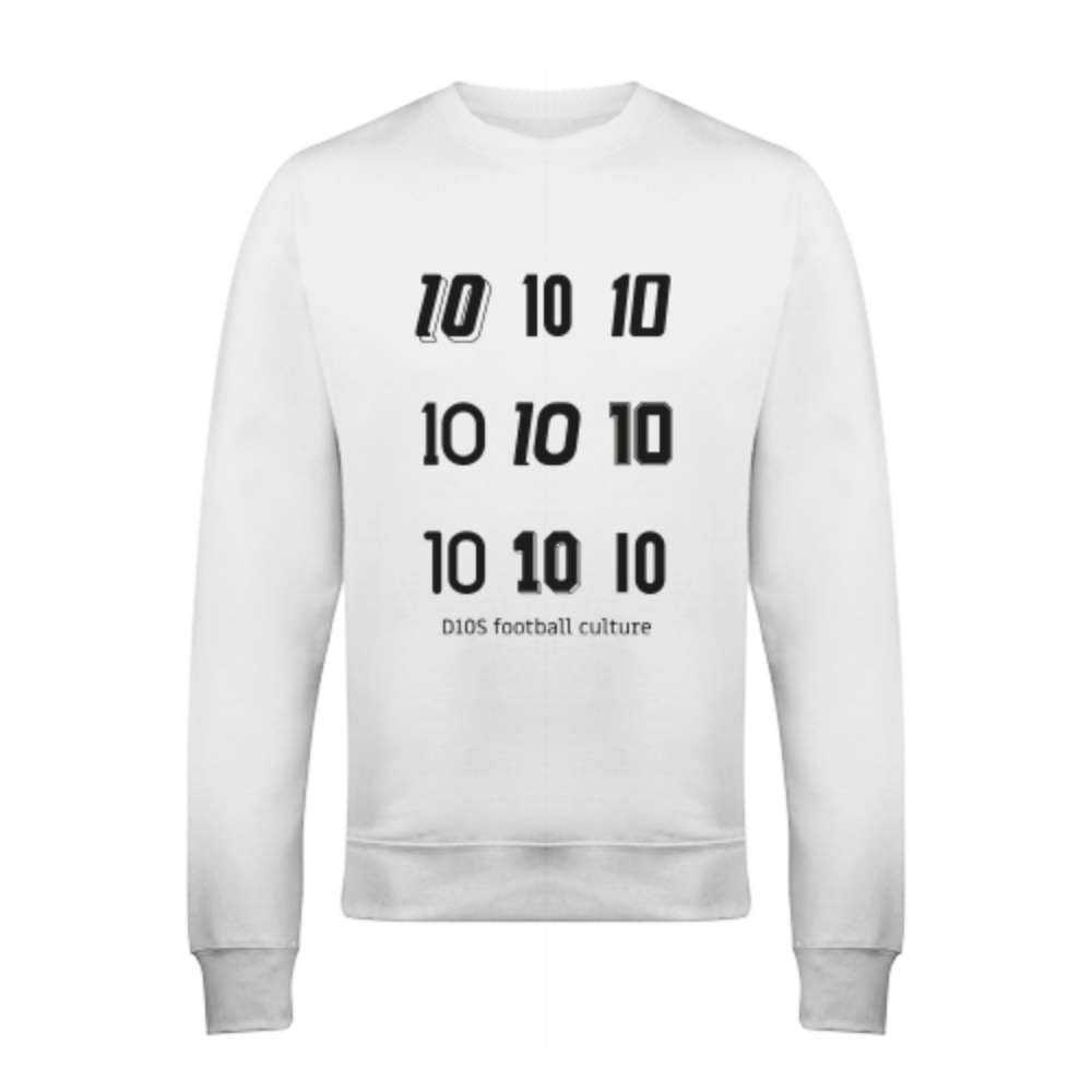 Voetbal sweater - nummers 10